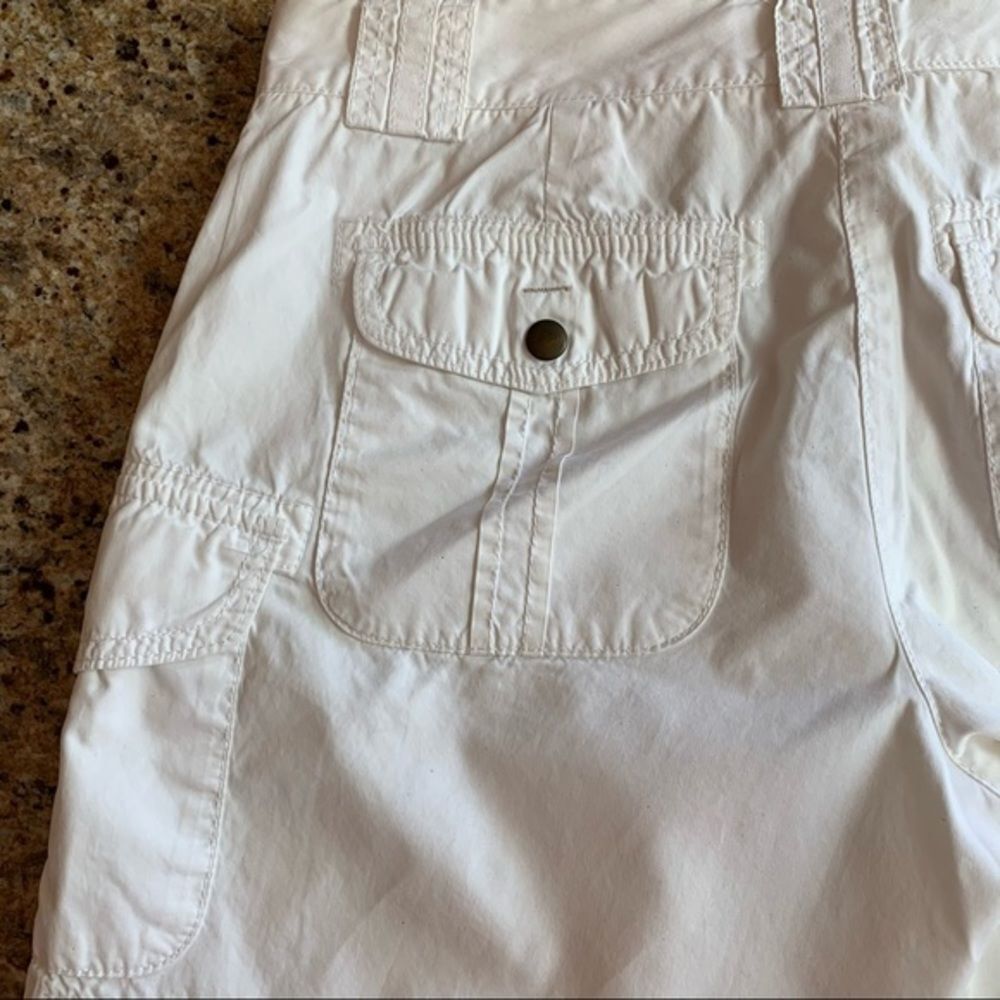 J. Crew White Women's Cargo Shorts - Picture 11 of 15